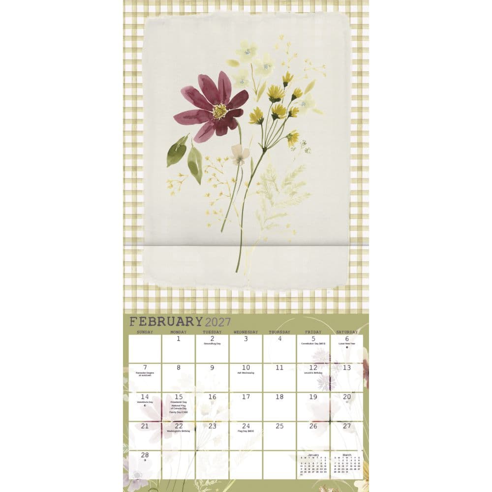 Stephanie Ryan Wildlife Reverie 2027 Wall Calendar Second Alternate Image