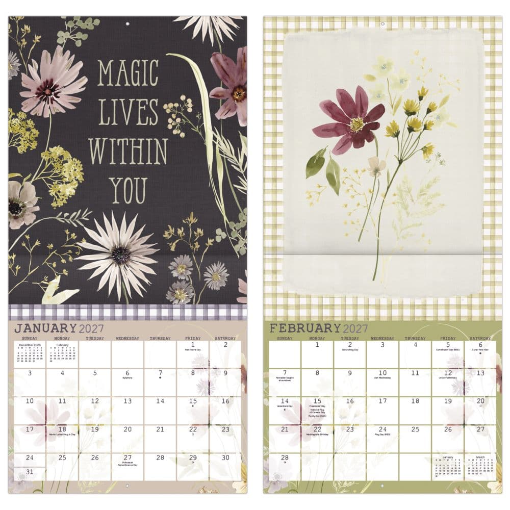 Stephanie Ryan Wildlife Reverie 2027 Wall Calendar Fifth Alternate Image