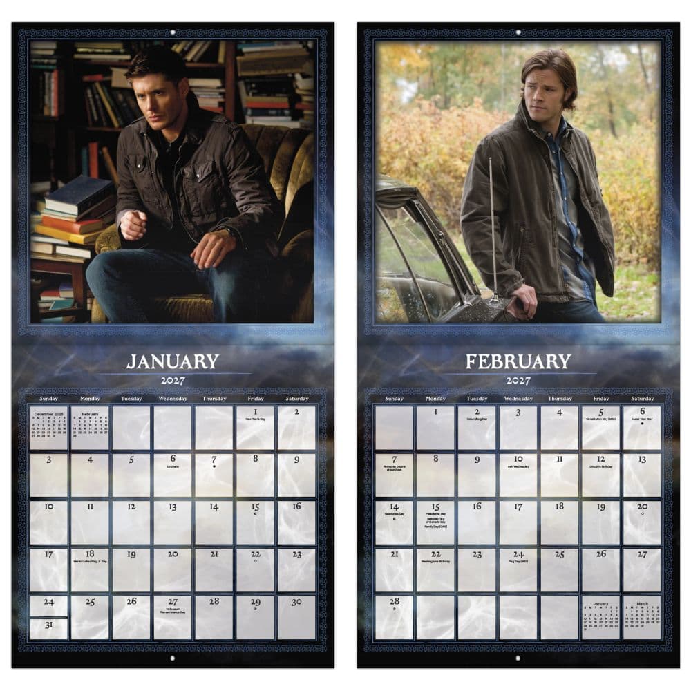 Supernatural 2027 Wall Calendar Fifth Alternate Image
