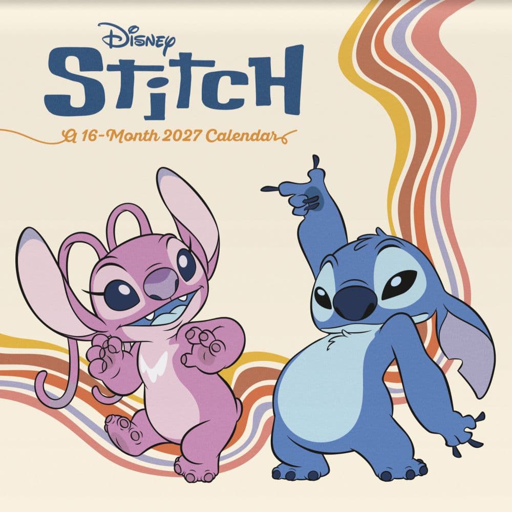 Stitch 2027 Wall Calendar Main Product Image