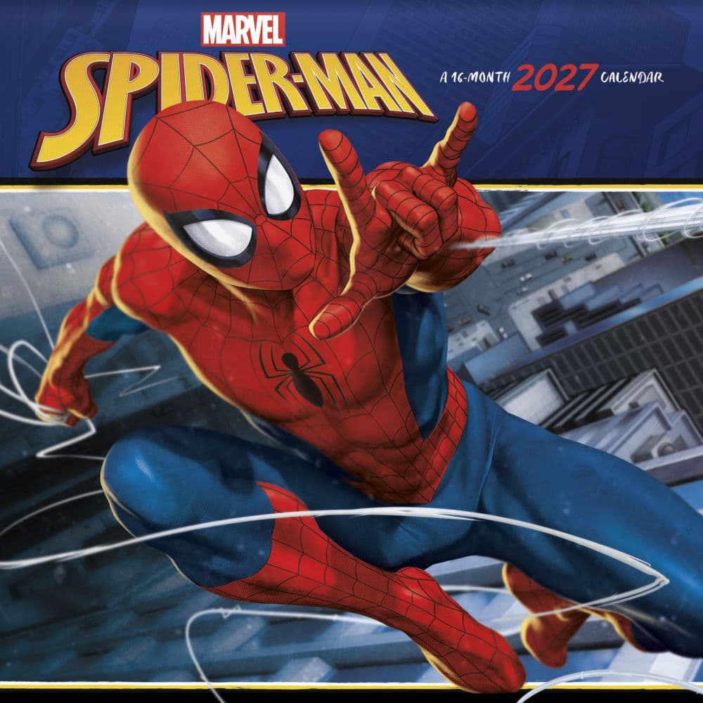 Spider-Man 2027 Wall Calendar