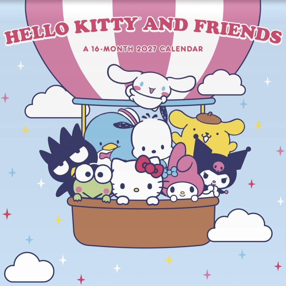 Sanrio Hello Kitty and Friends 2027 Wall Calendar Main Product Image