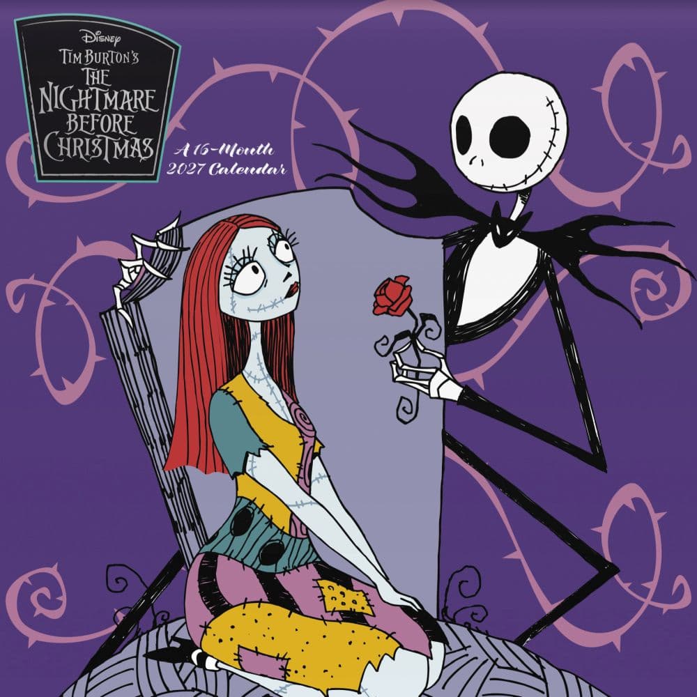 Nightmare Before Christmas 2027 Wall Calendar Main Product Image