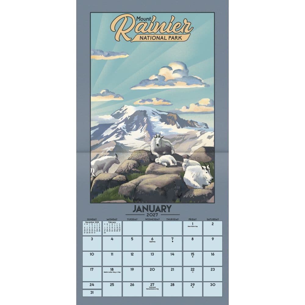 National Parks 2027 Wall Calendar First Alternate Image