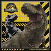 image Jurassic World 2027 Wall Calendar Main Product Image