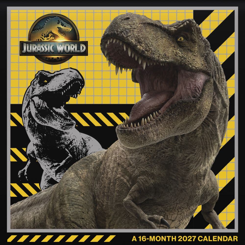 image Jurassic World 2027 Wall Calendar Main Product Image