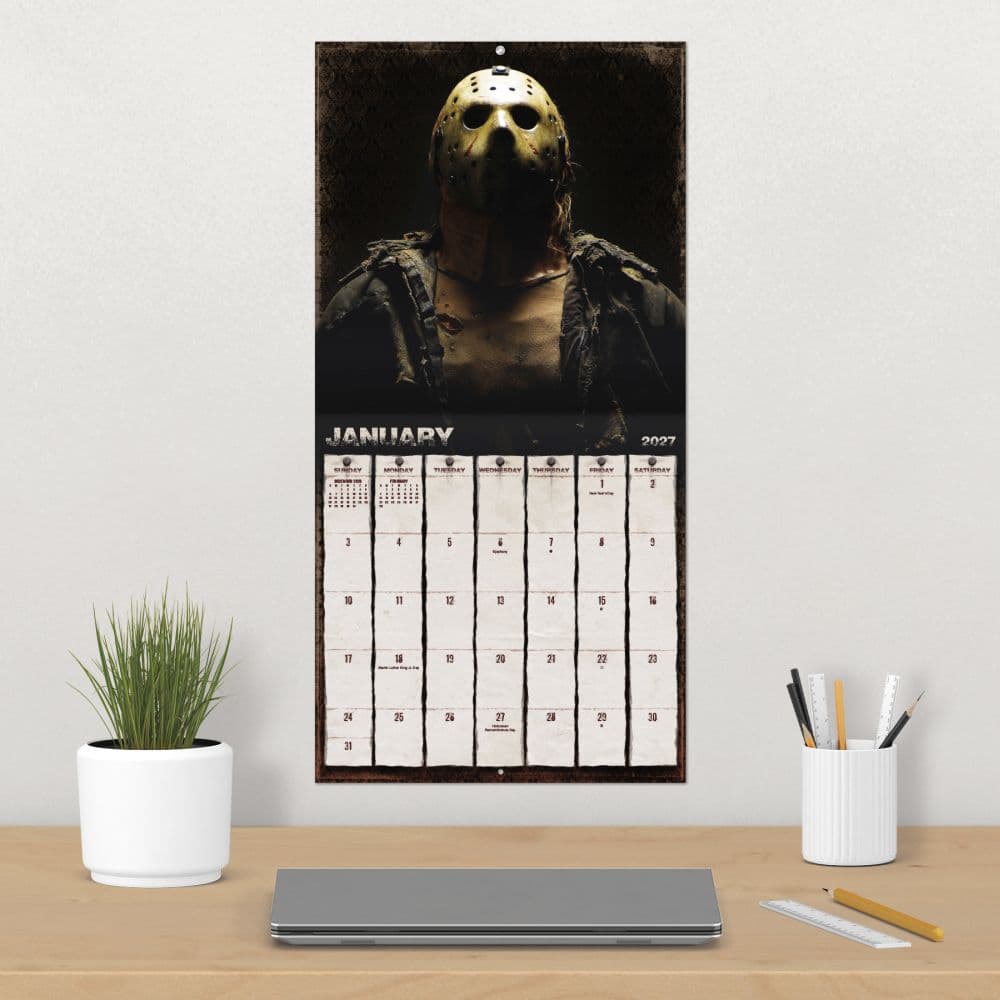 Horror Collection 2027 Wall Calendar Fourth Alternate Image
