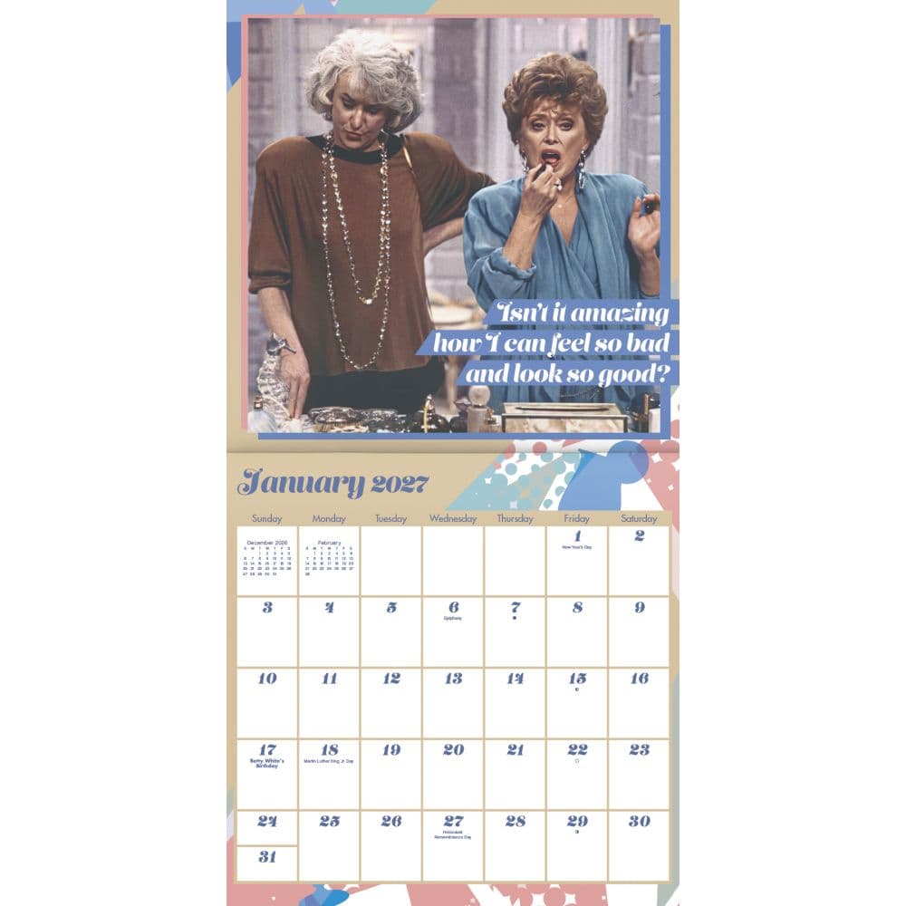 Golden Girls 2027 Wall Calendar First Alternate Image