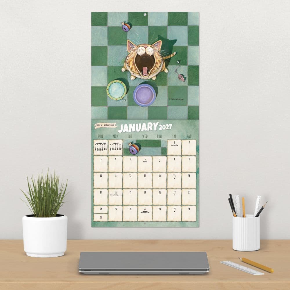 Gary Patterson Cats 2027 Wall Calendar Fourth Alternate Image