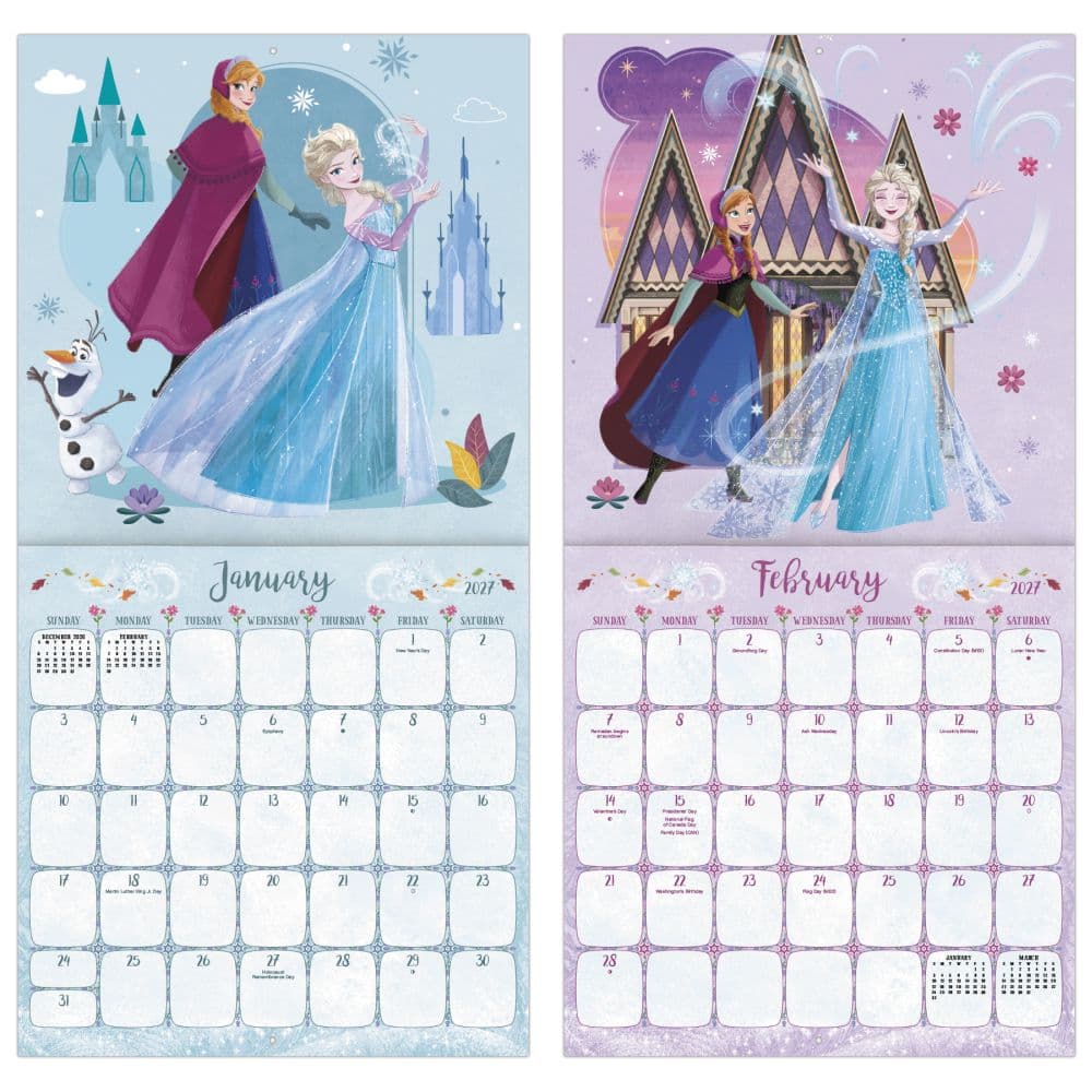 Frozen 2027 Wall Calendar Fifth Alternate Image