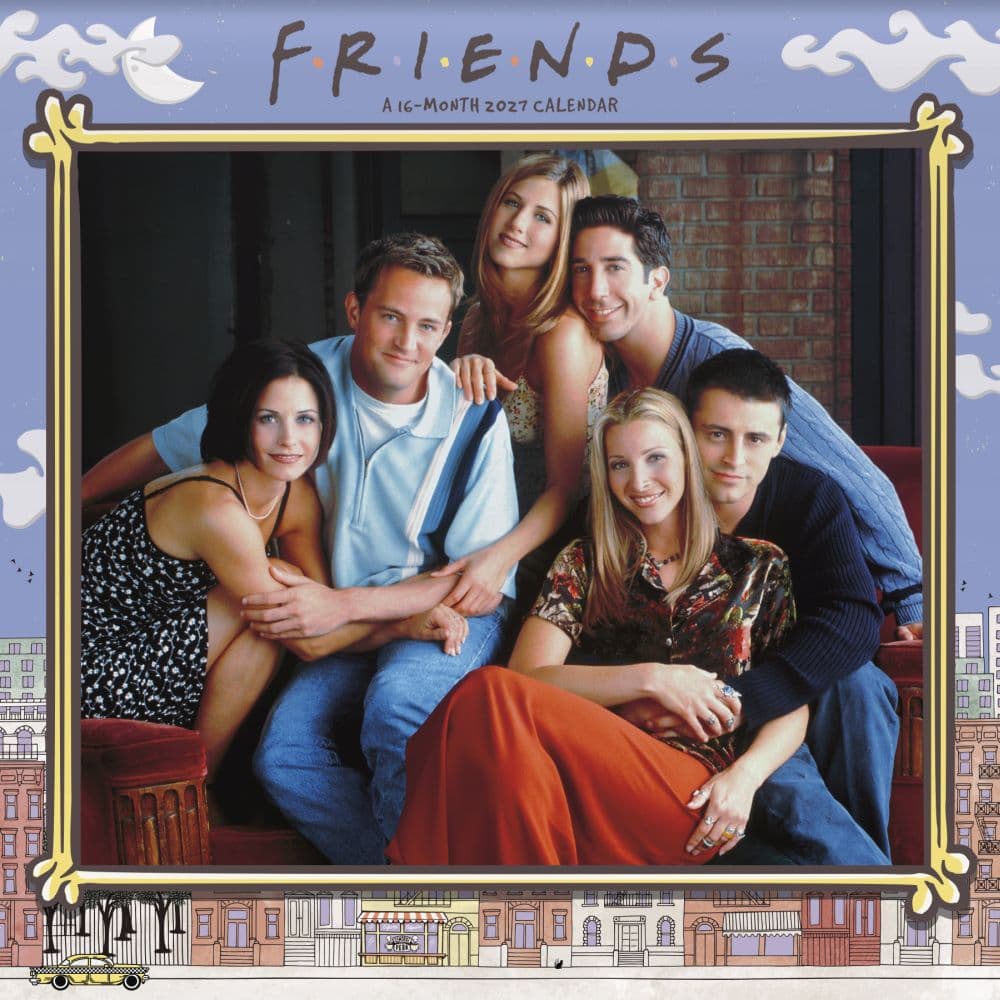 image Friends 2027 Wall Calendar Main Product Image