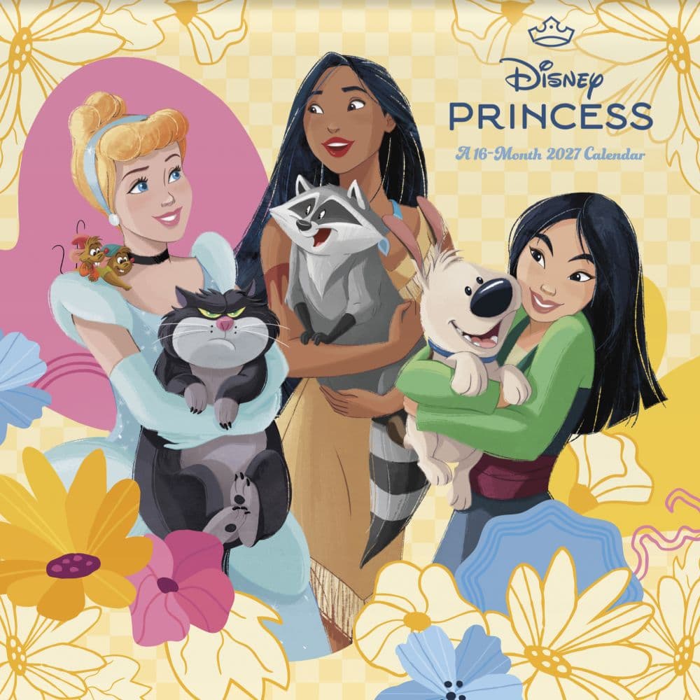 Disney Princess 2027 Wall Calendar Main Product Image