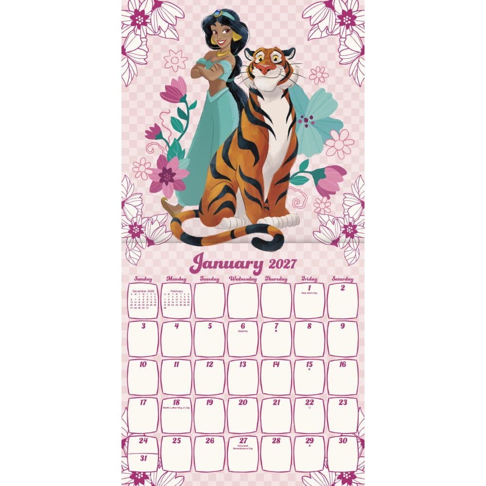 Disney Princess 2027 Wall Calendar First Alternate Image