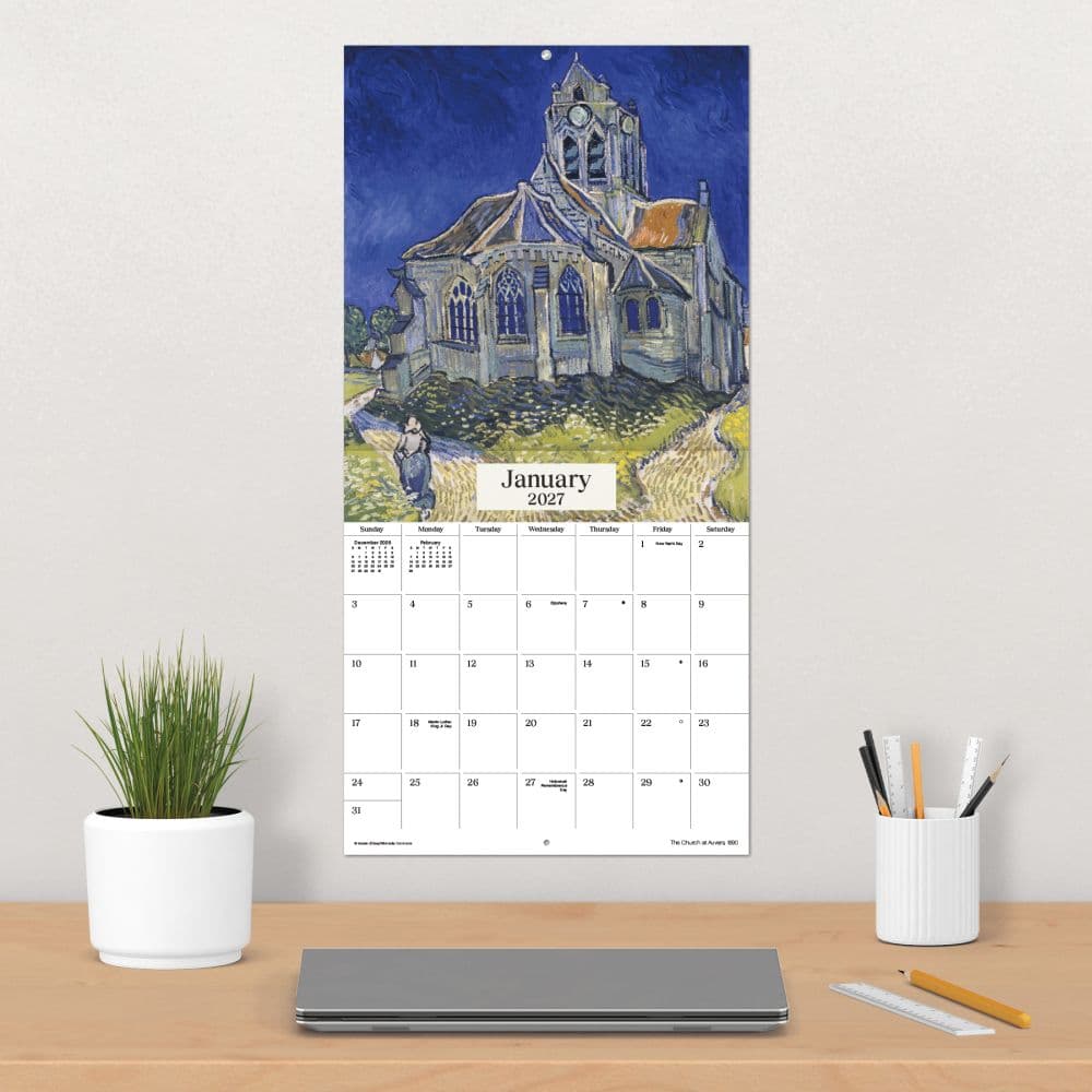 Van Gogh 2027 Wall Calendar Fourth Alternate Image