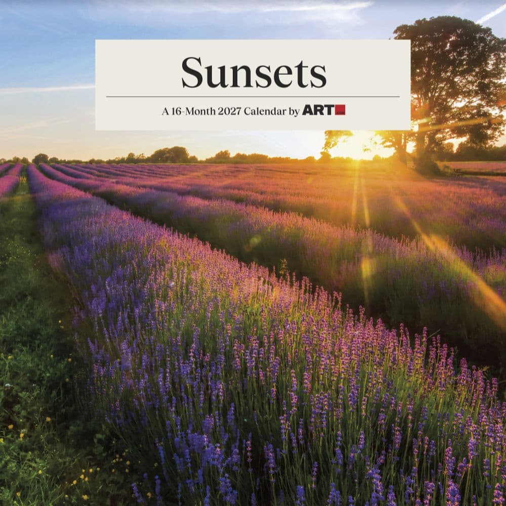 Sunsets 2027 Wall Calendar Main Product Image