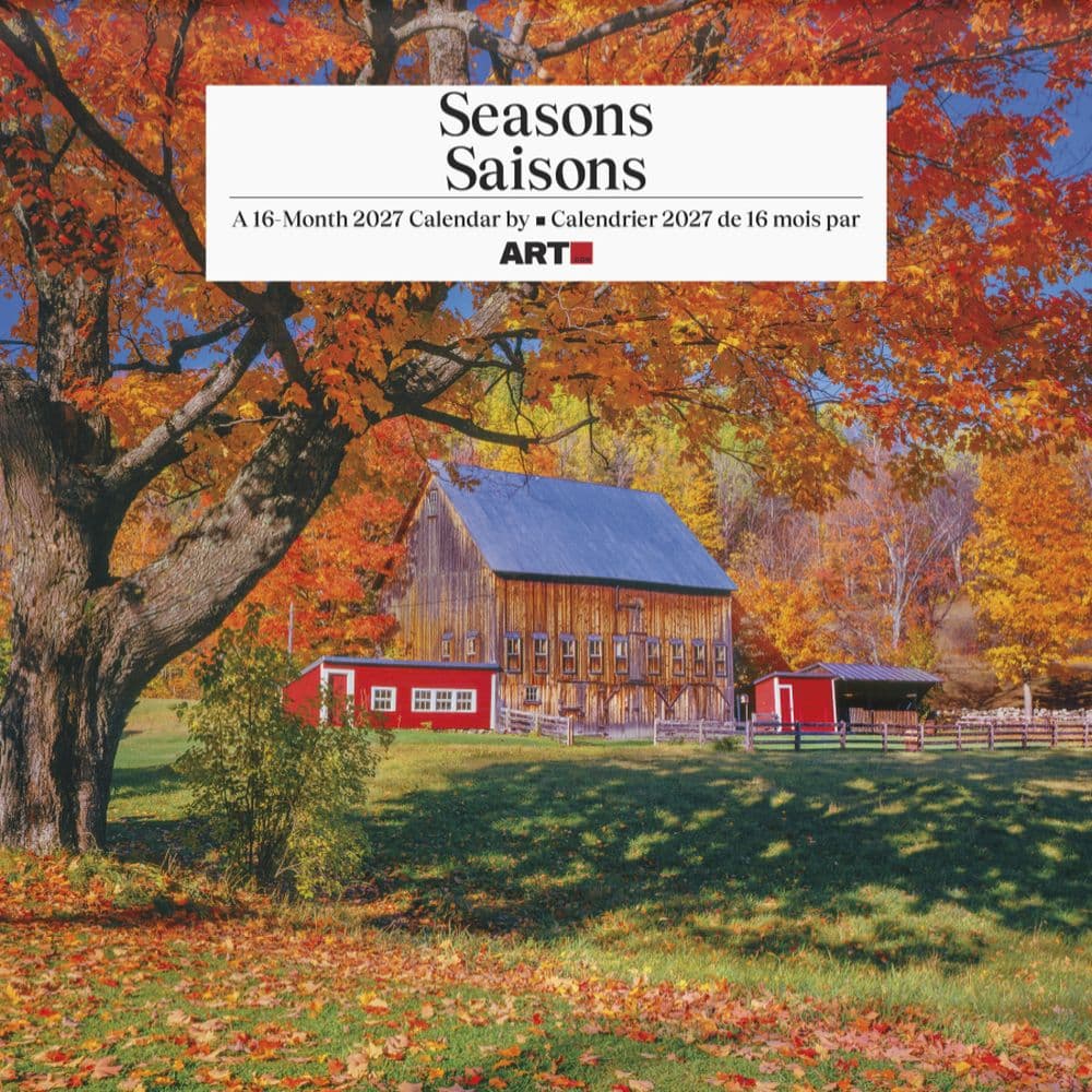 image Seasons Bilingual French 2027 Wall Calendar Main Product Image