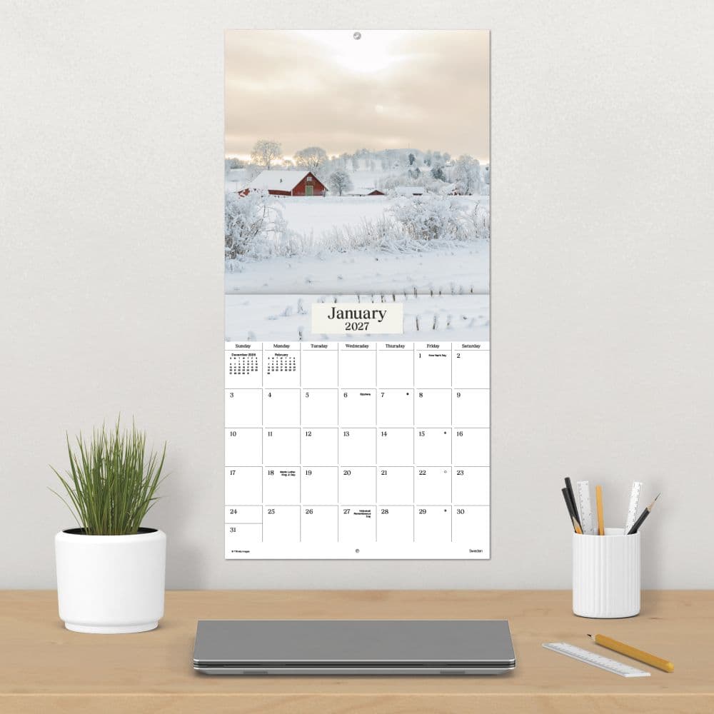 Seasons 2027 Wall Calendar Fourth Alternate Image
