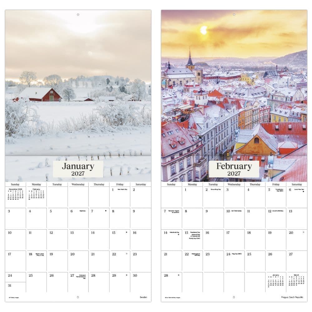 Seasons 2027 Wall Calendar Fifth Alternate Image