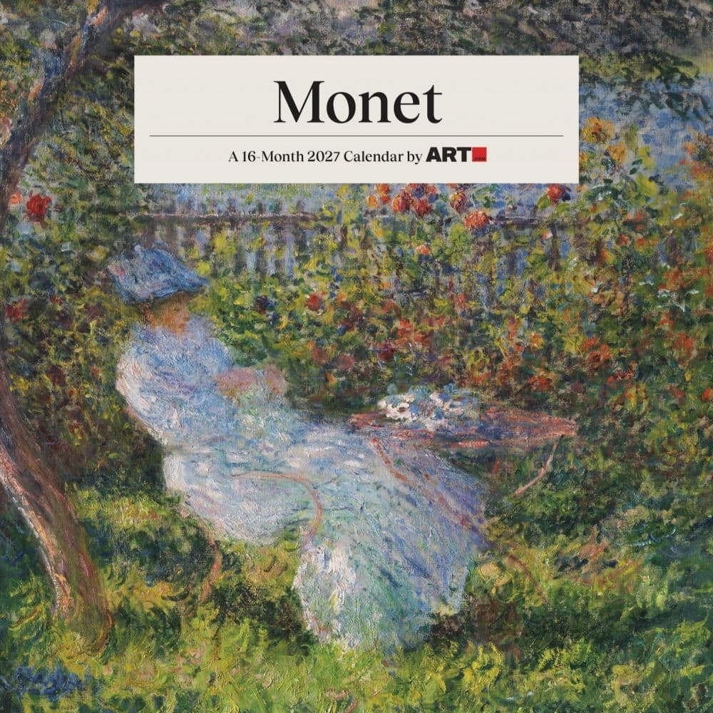 Monet 2027 Wall Calendar Main Product Image
