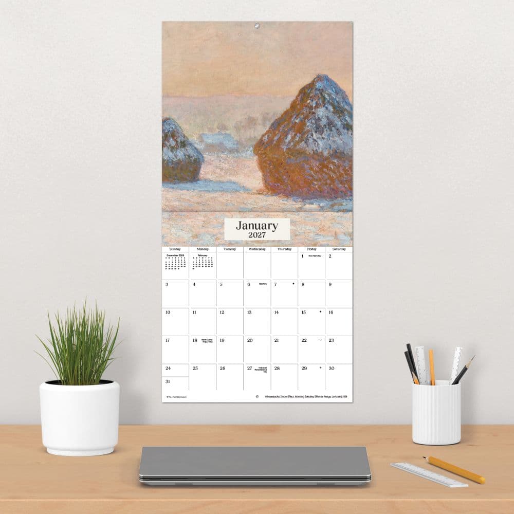 Monet 2027 Wall Calendar Fourth Alternate Image