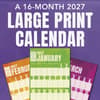 image Large Print 2027 Wall Calendar Main Product Image