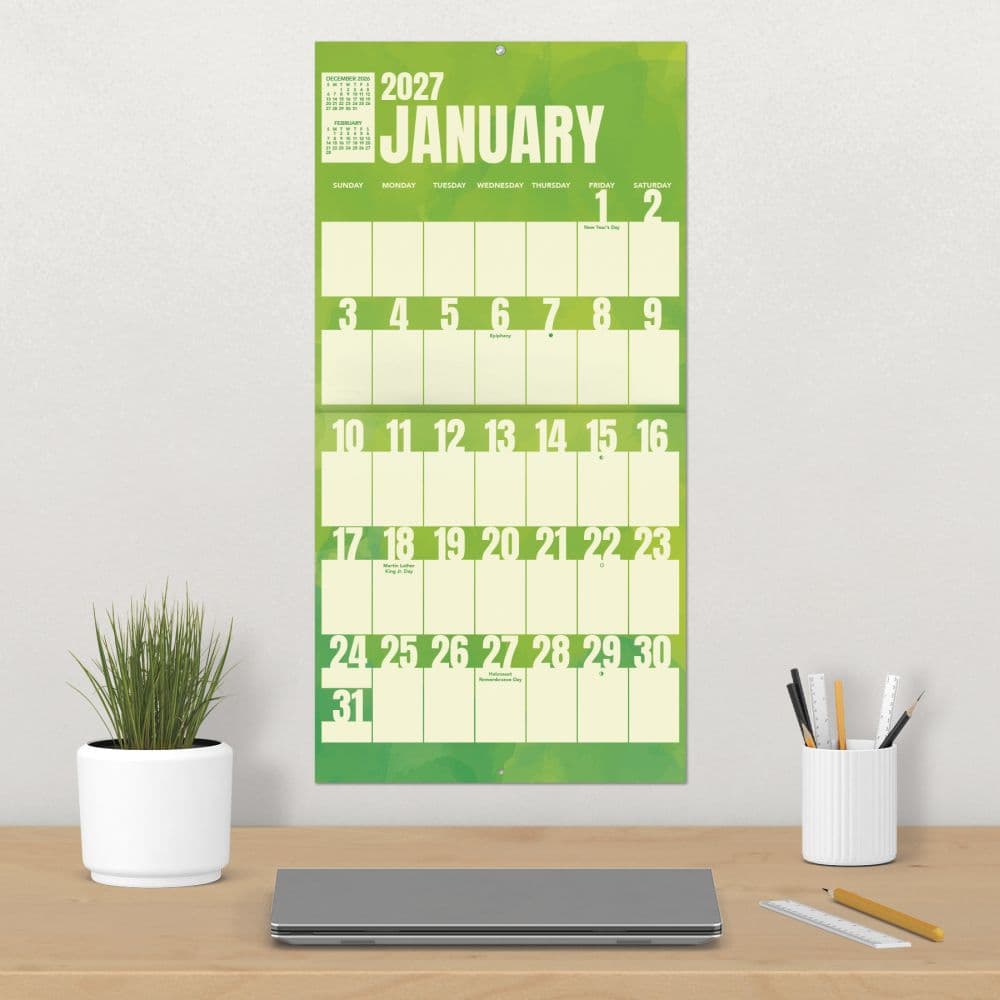 Large Print 2027 Wall Calendar Fourth Alternate Image