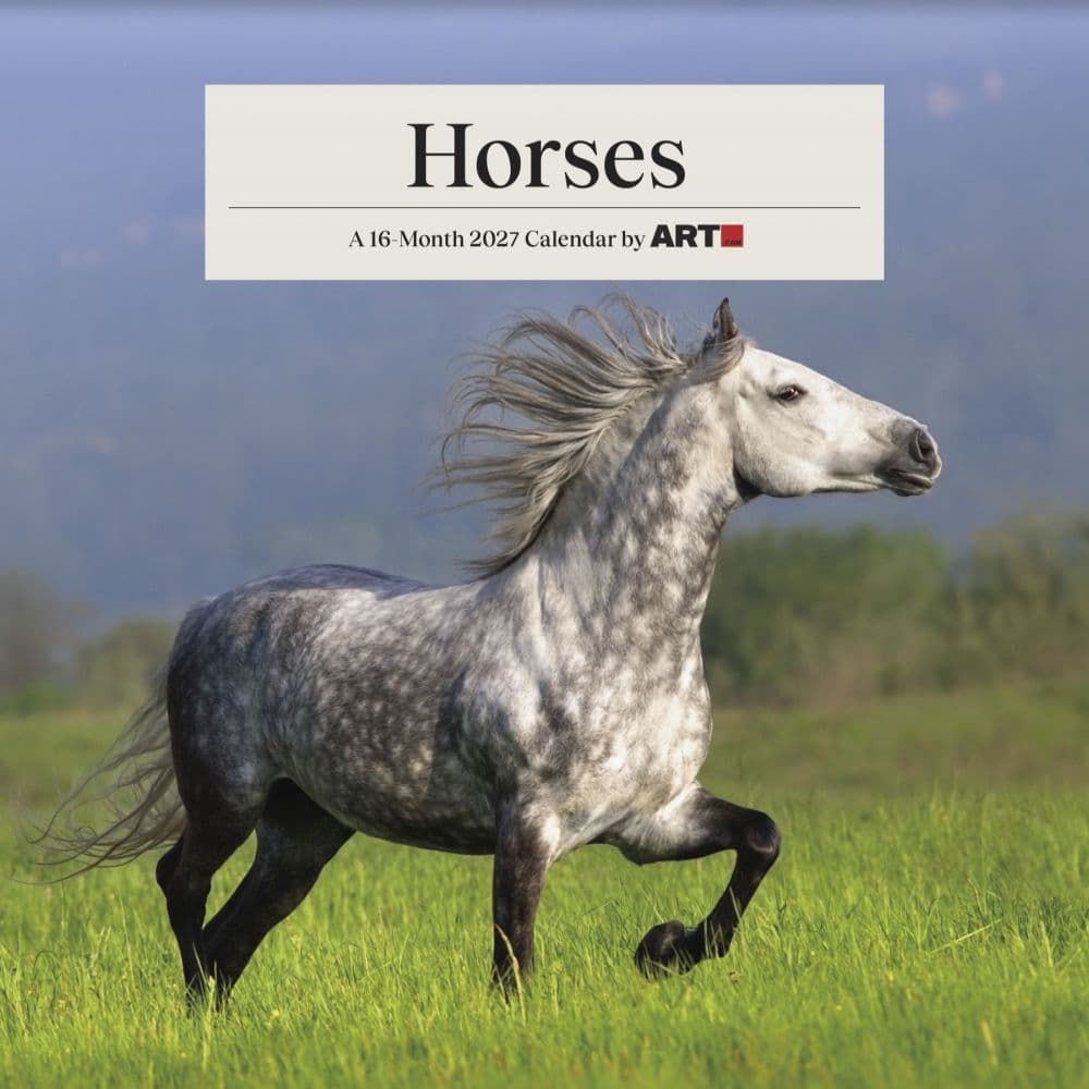 Horses 2027 Wall Calendar Main Product Image