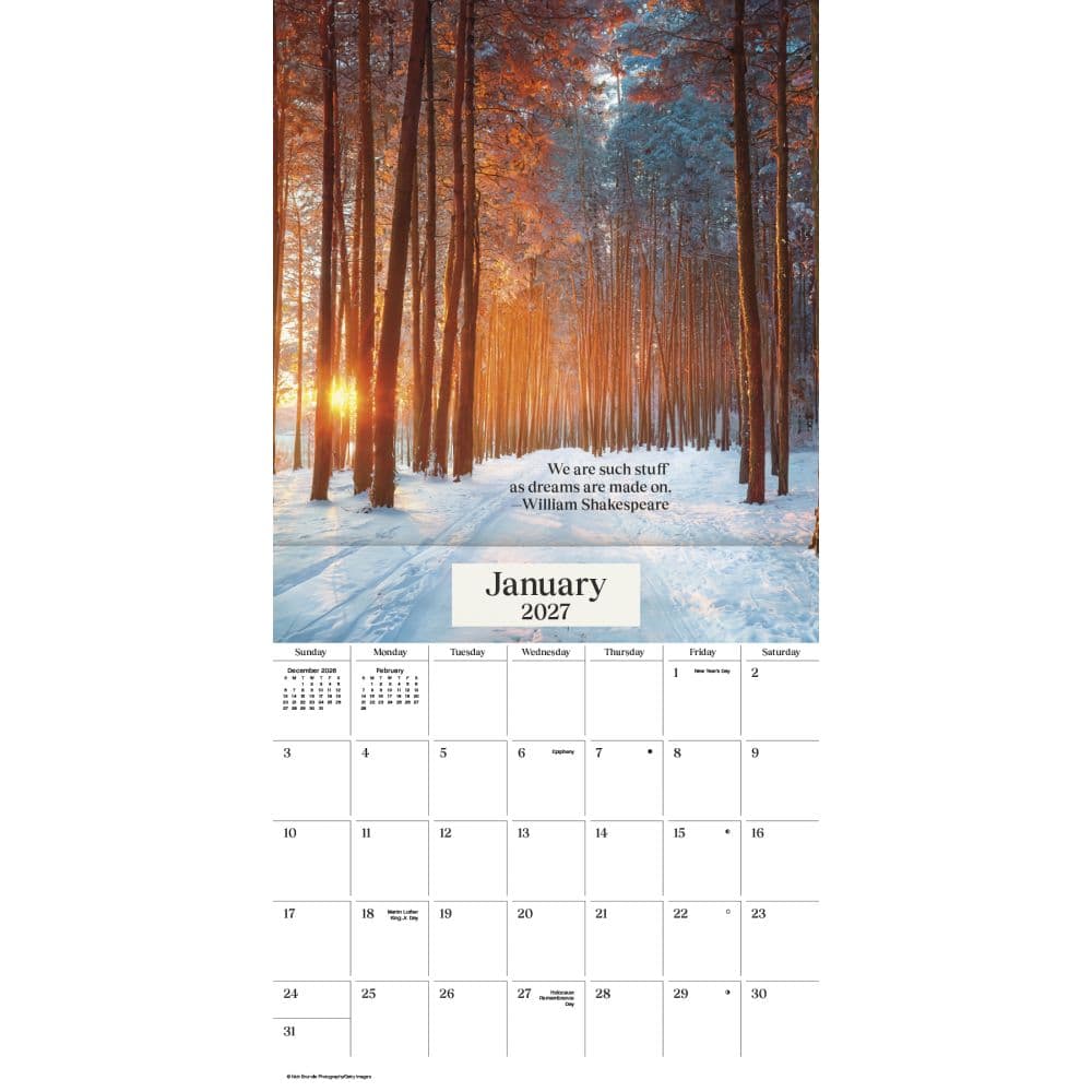 First We Dream 2027 Wall Calendar First Alternate Image