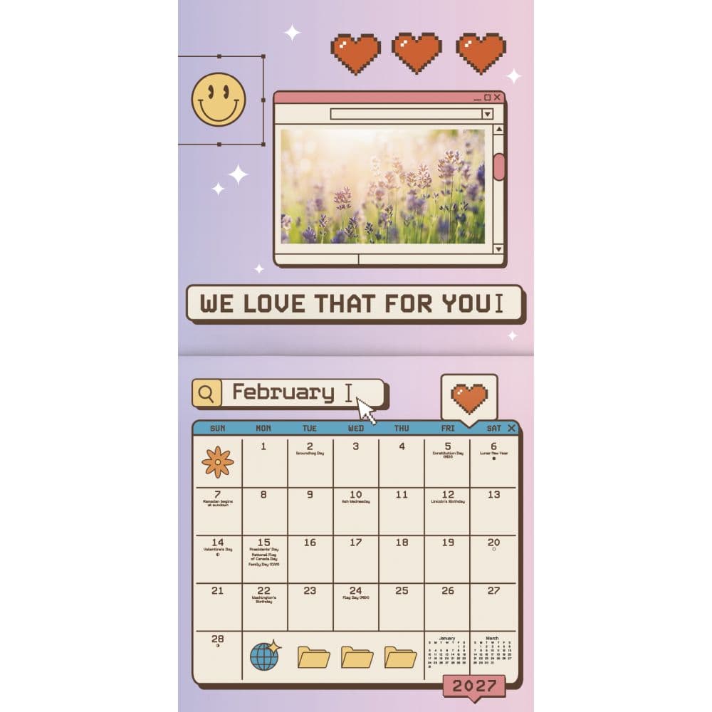 Everyday Sass 2027 Wall Calendar Second Alternate Image