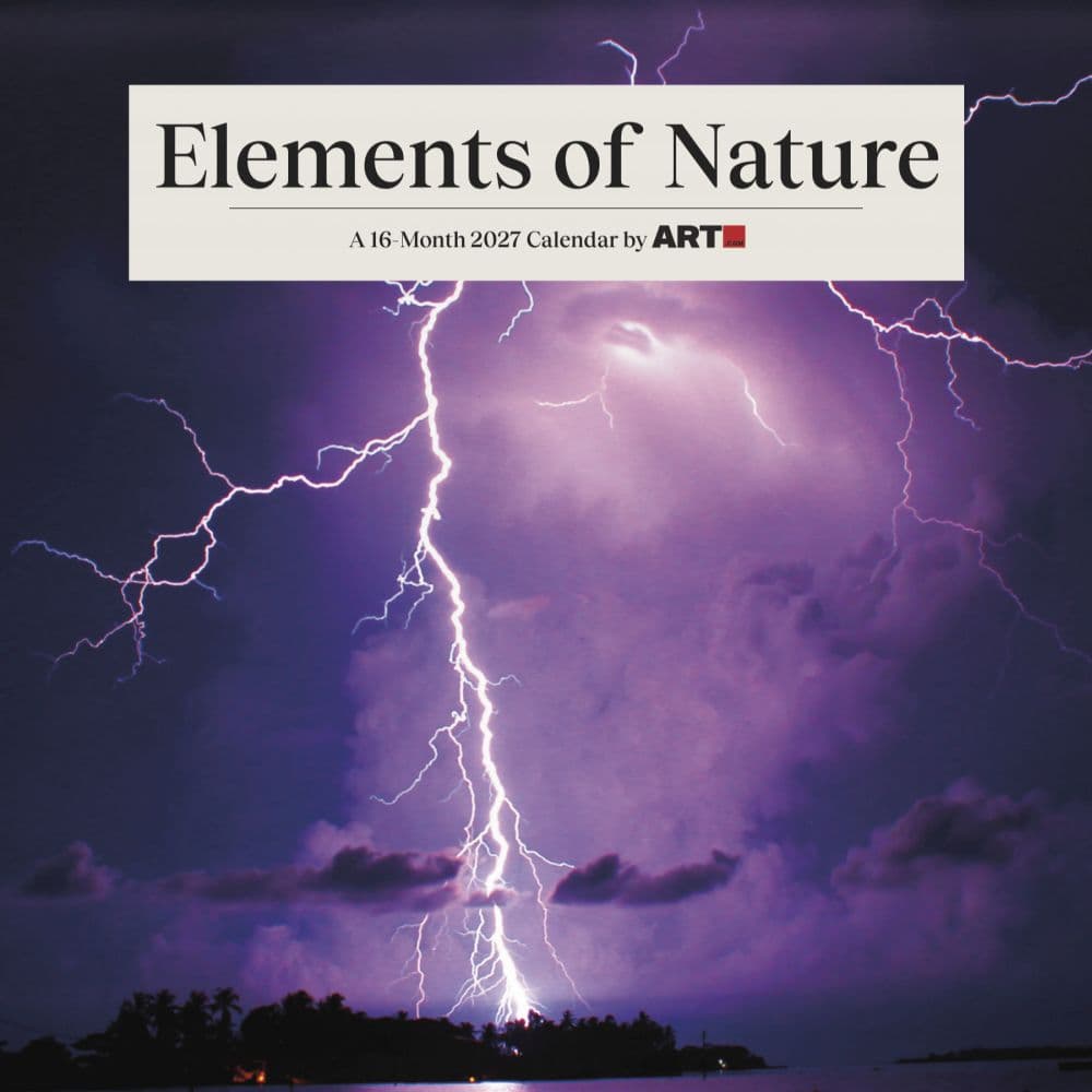 Elements of Nature 2027 Wall Calendar Main Product Image