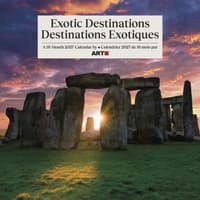 image Exotic Destinations Bilingual French 2027 Wall Calendar Main Product Image