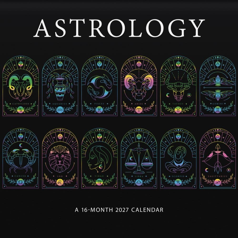 Astrology 2027 Wall Calendar Main Product Image