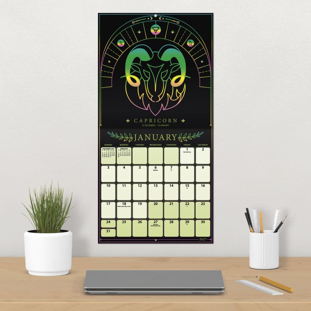 Astrology 2027 Wall Calendar Fourth Alternate Image