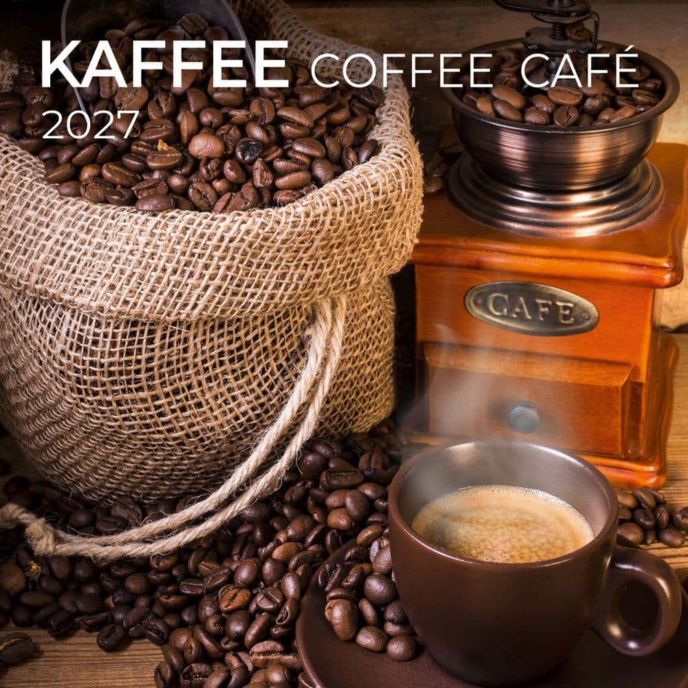 Coffee 2027 Wall Calendar Main Product Image