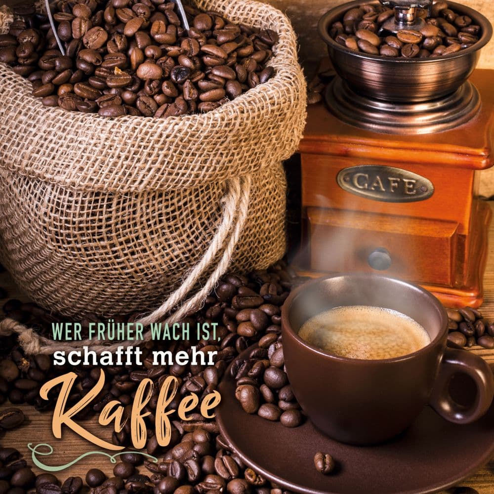 Coffee 2027 Wall Calendar Eighth Alternate Image