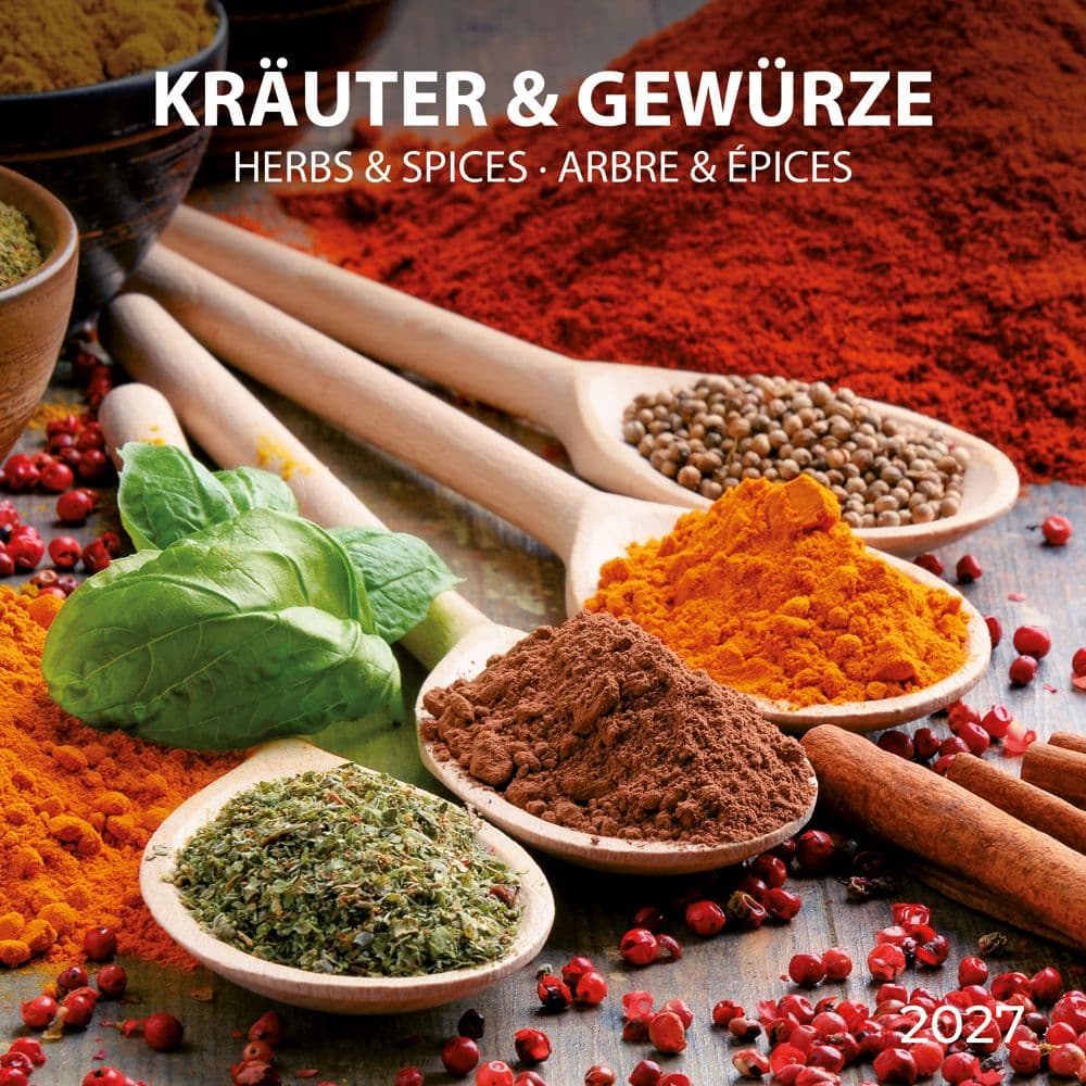 Herbs & Spices 2027 Wall Calendar Main Product Image