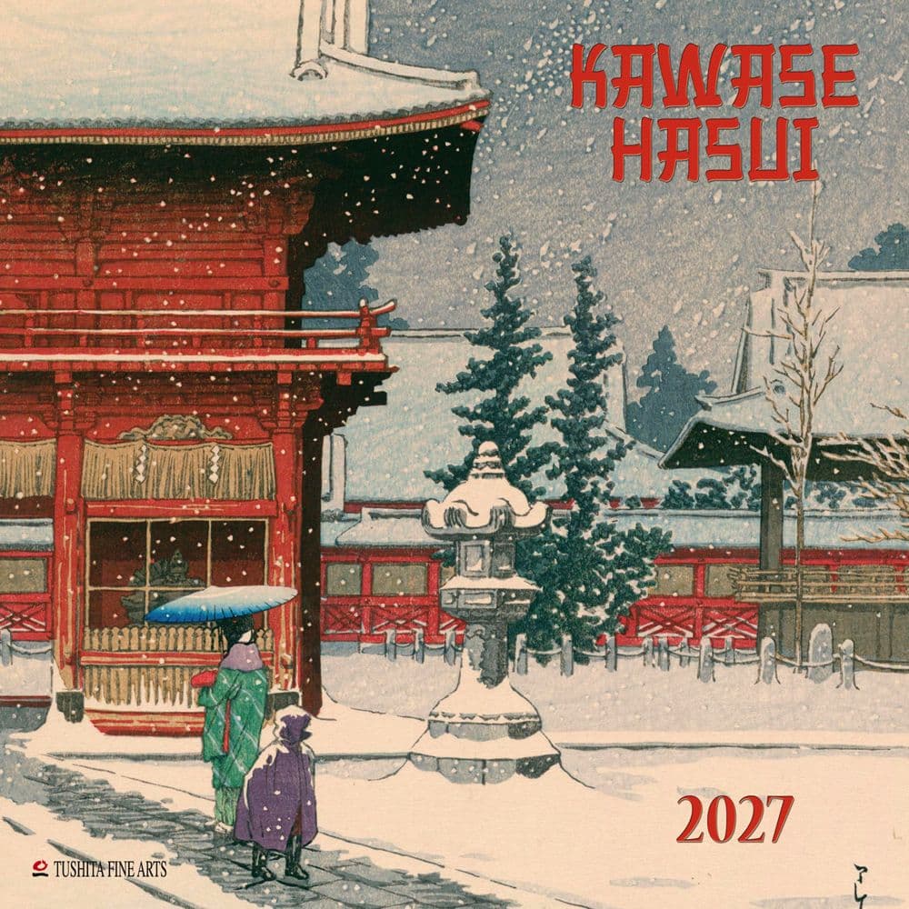 image Kawase Hasui 2027 Wall Calendar Main Product Image