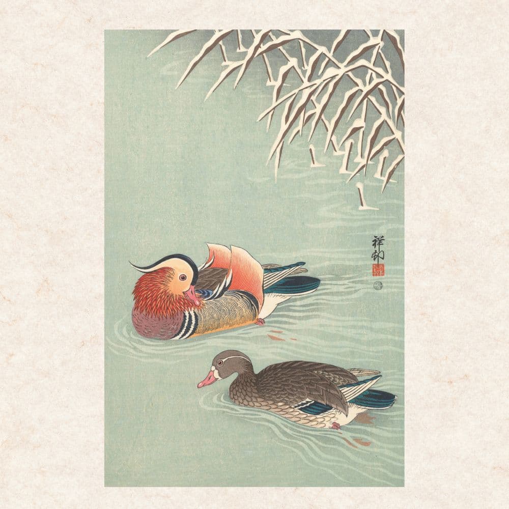 Ohara Koson 2027 Wall Calendar Fourth Alternate Image
