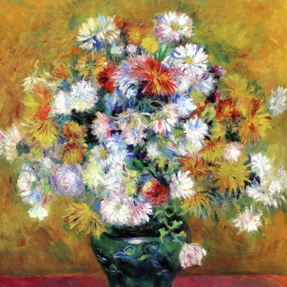 Renoir Flower still Life 2027 Wall Calendar Fourth Alternate Image