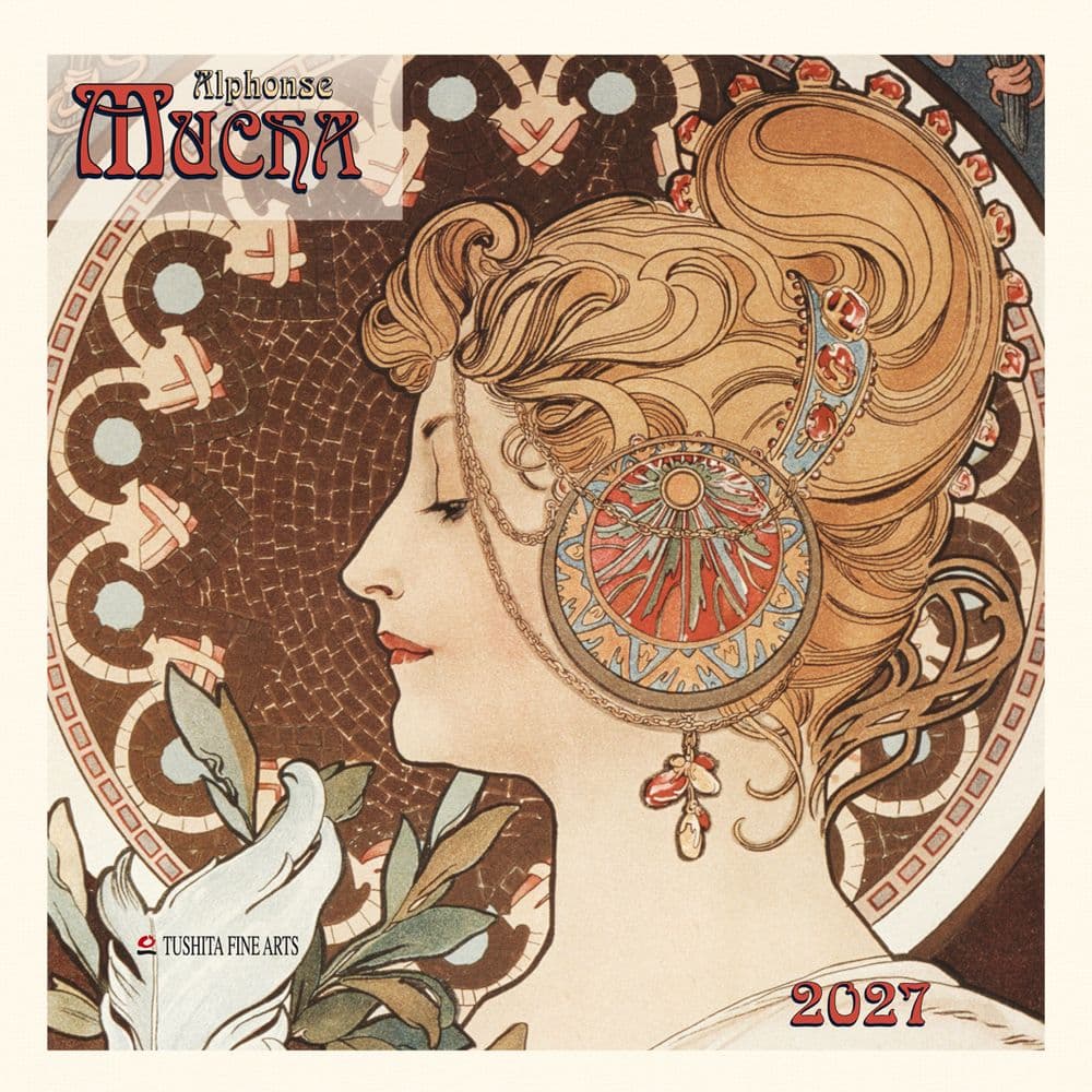 Alphonse Mucha 2027 Wall Calendar Main Product Image
