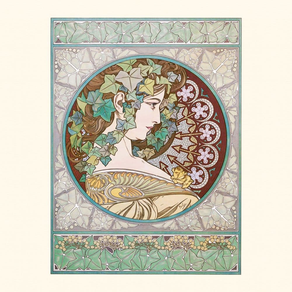Alphonse Mucha 2027 Wall Calendar Tenth Alternate Image