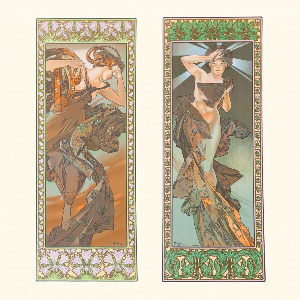 Alphonse Mucha 2027 Wall Calendar Fourth Alternate Image
