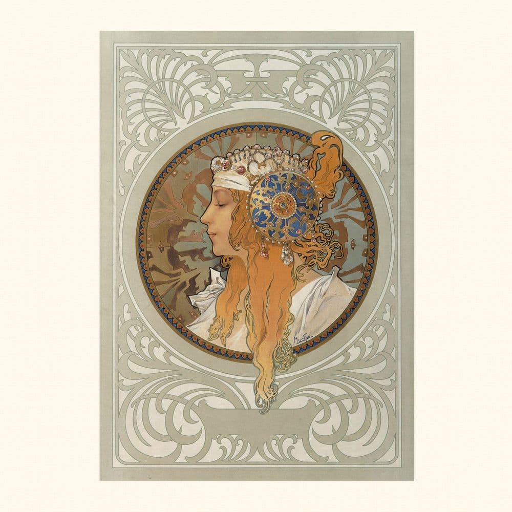 Alphonse Mucha 2027 Wall Calendar Eighth Alternate Image