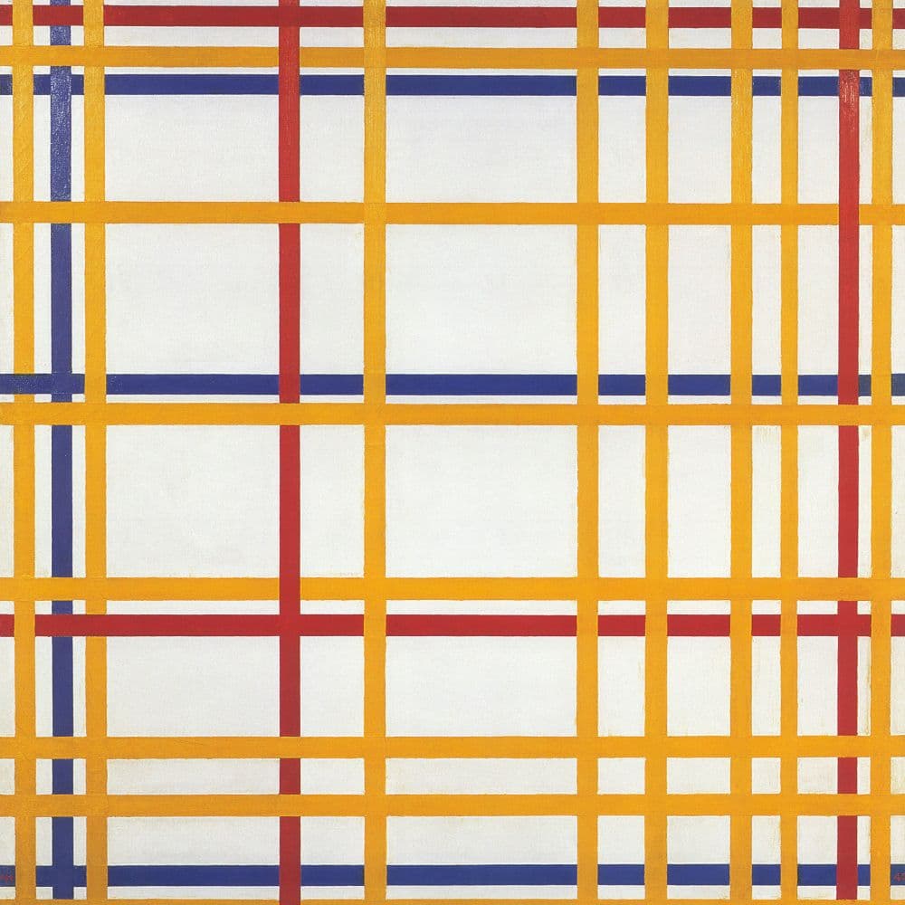 Piet Mondrian 2027 Wall Calendar Tenth Alternate Image