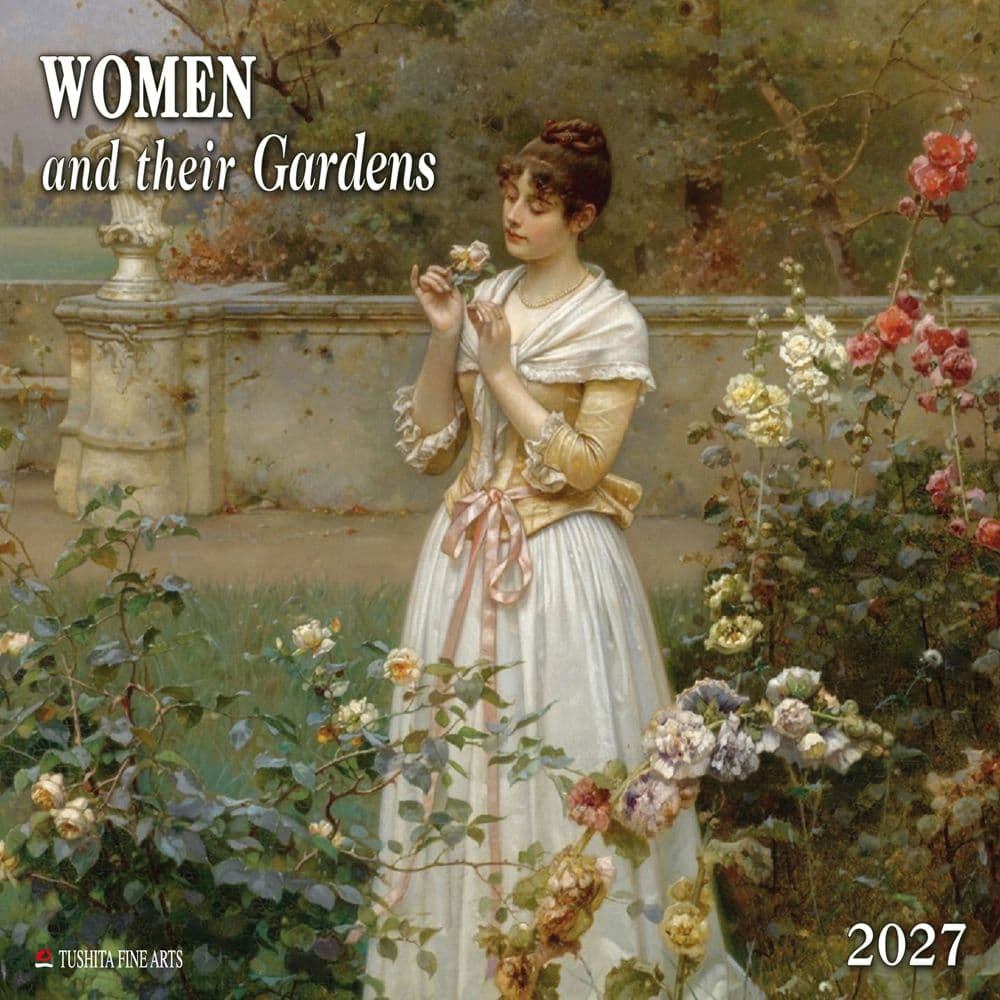 Women and their Gardens 2027 Wall Calendar