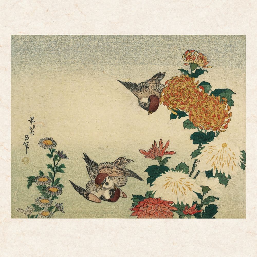 Hokusai Hiroshige Natures Spell 2027 Wall Calendar Tenth Alternate Image