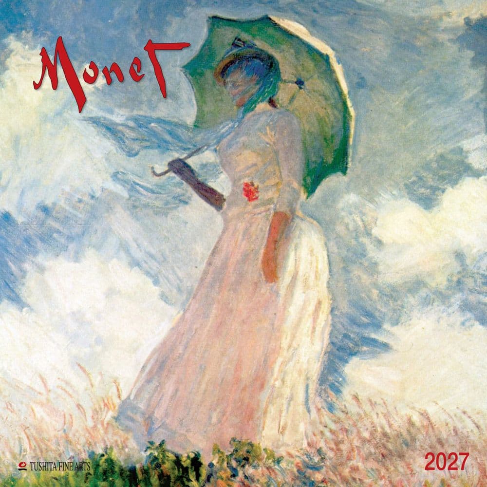 Claude Monet 2027 Wall Calendar Main Product Image