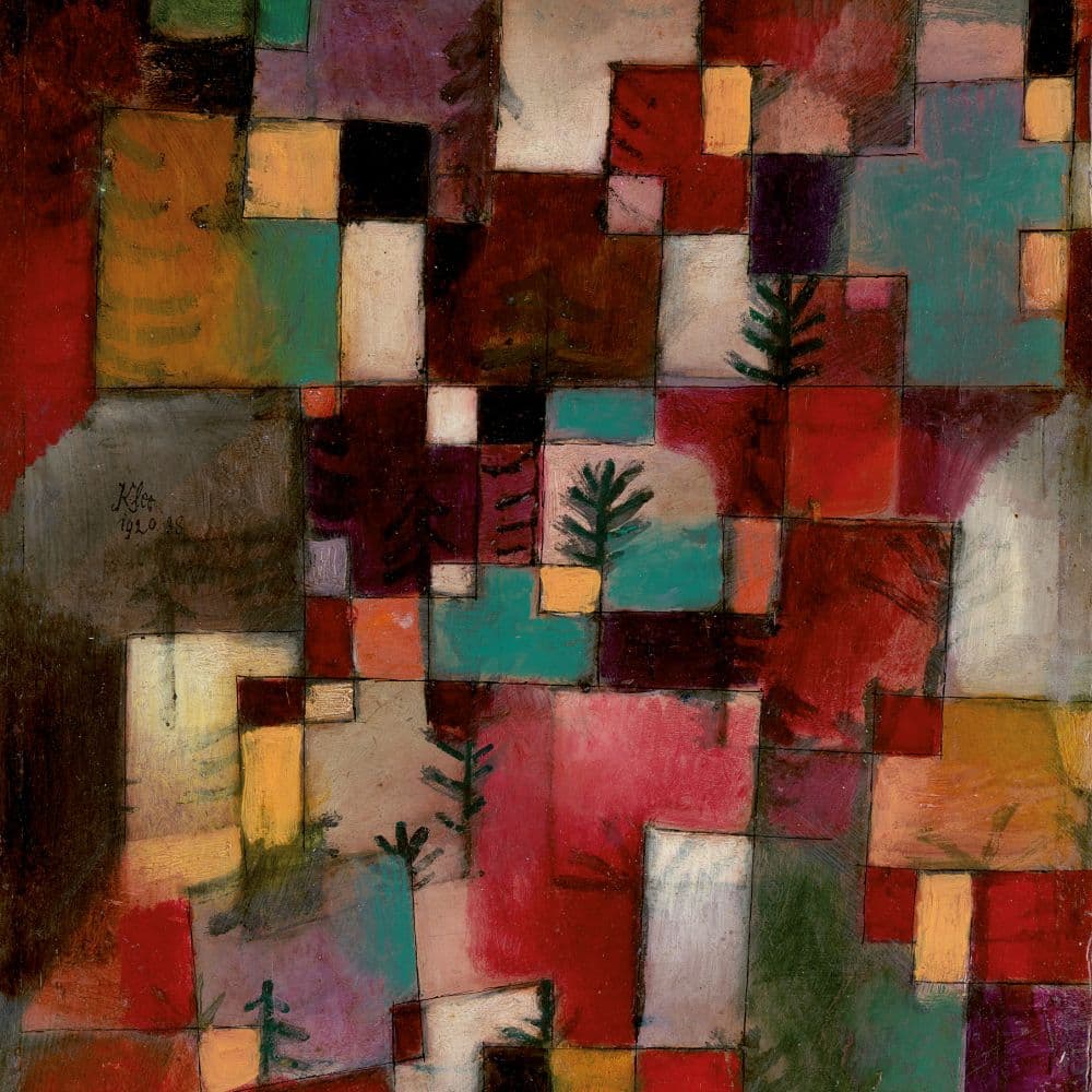 Paul Klee Rectangular Colours 2027 Wall Calendar Tenth Alternate Image