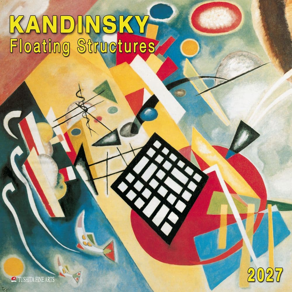 image Wassily Kandinsky Floating Structures 2027 Wall Calendar Main Product Image