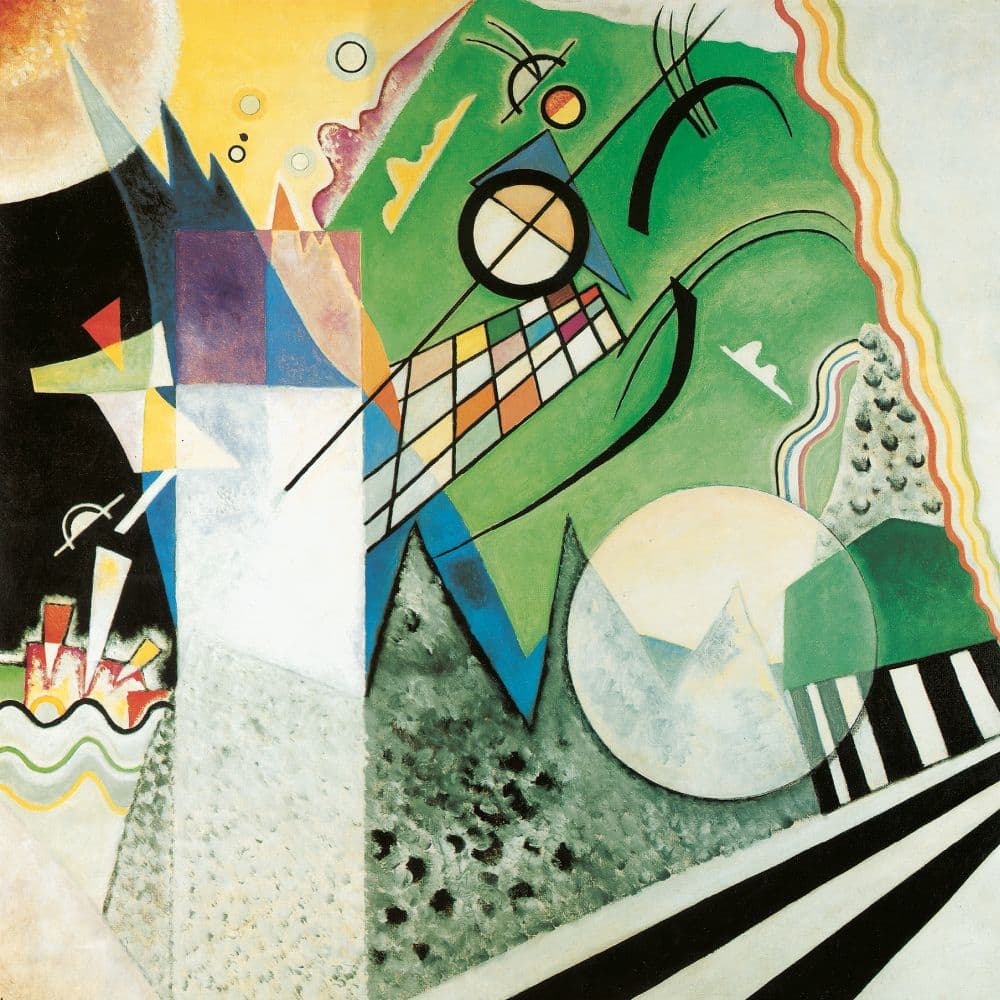 Wassily Kandinsky Floating Structures 2027 Wall Calendar Eighth Alternate Image